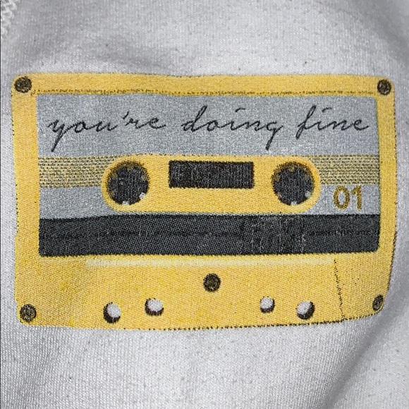 Hannah Meloche “You’re Doing Fine” Merch Hoodie - Picture 2 of 4